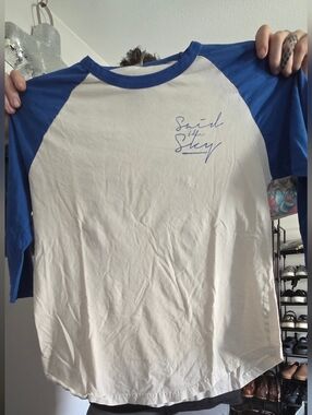 Said The Sky Concert 3 Quarter Sleeve Shirt Baseball Style